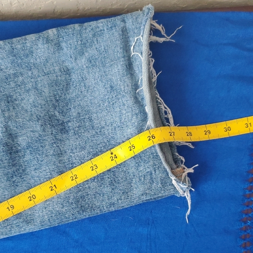 Good American Classic Blue Jeans Soft-tech Good Legs Straight Jeans - Picture 8 of 9
